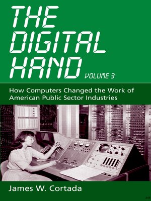 cover image of The Digital Hand, Vol 3